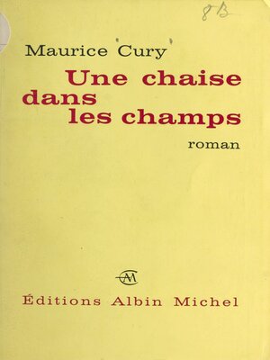 cover image of Une chaise dans les champs